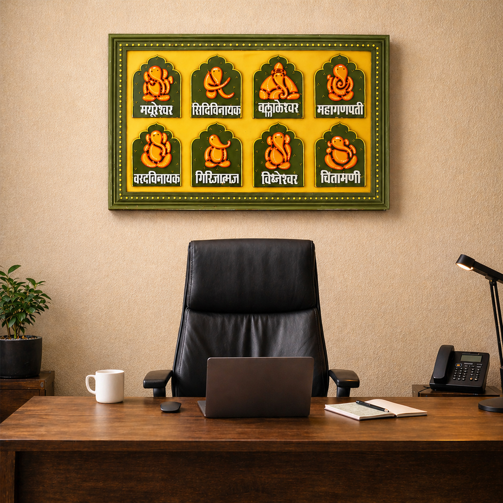 Shri Ashtavinayak Frame