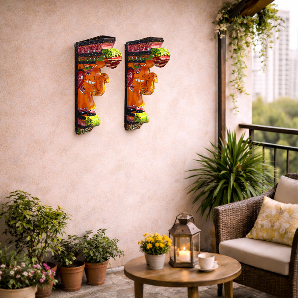 Airawat Corbel Bracket for balcony wall décor