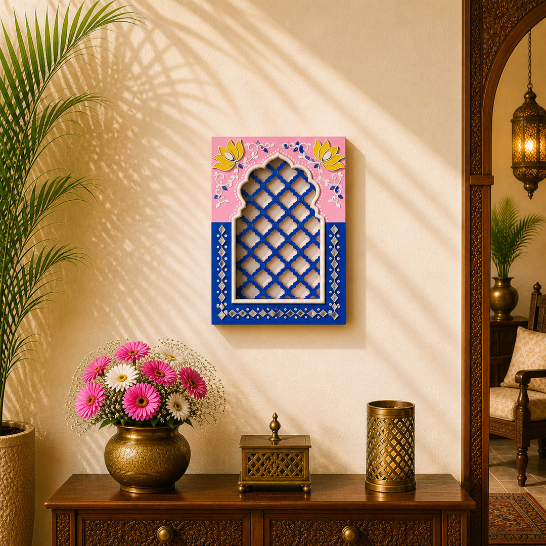 Royal Jali Jharokha Blue Series
