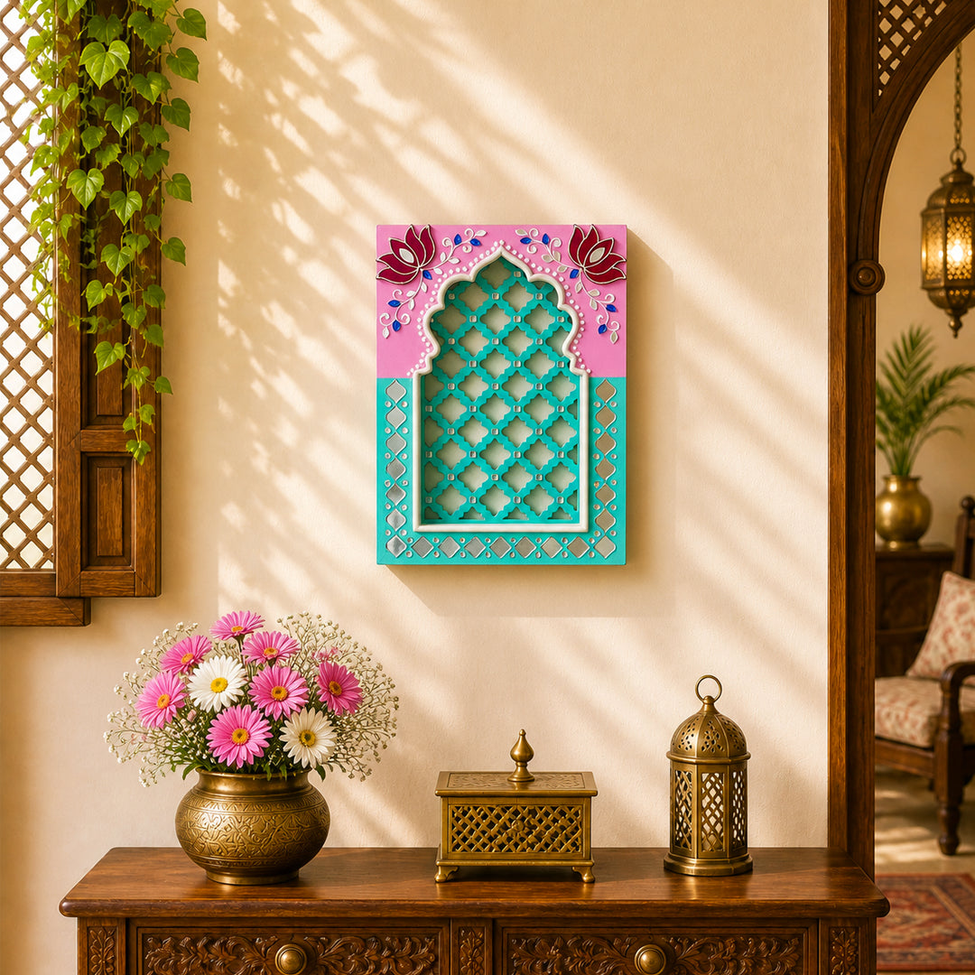 Royal Jali Jharokha Blue Series