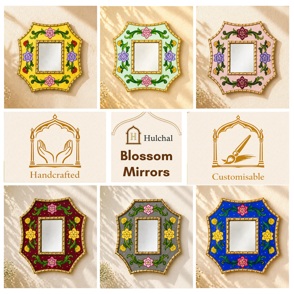 Blossom Mirror Wall Décor collage