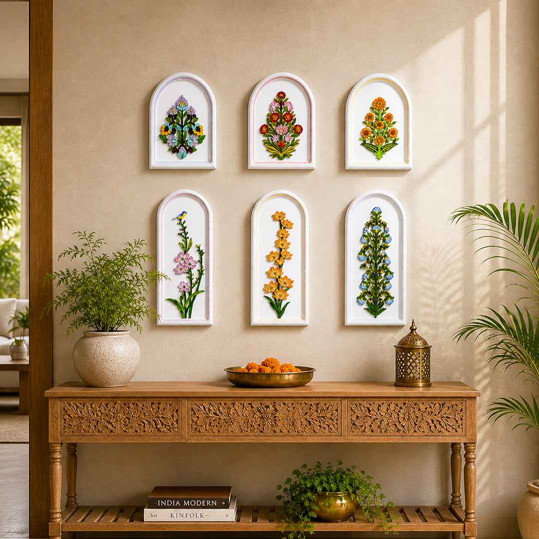 Botanical Arch Panels - set C