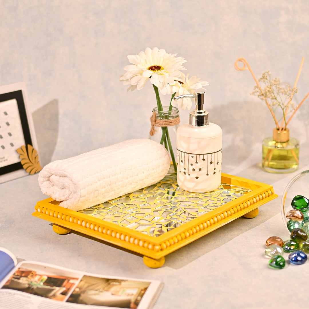 Bathroom Organizer Platter Tray Shouryam