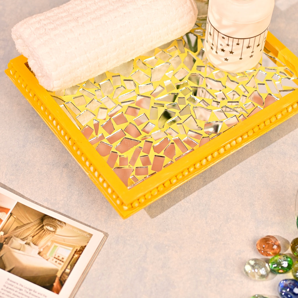 Bathroom Organizer Platter Tray Shouryam