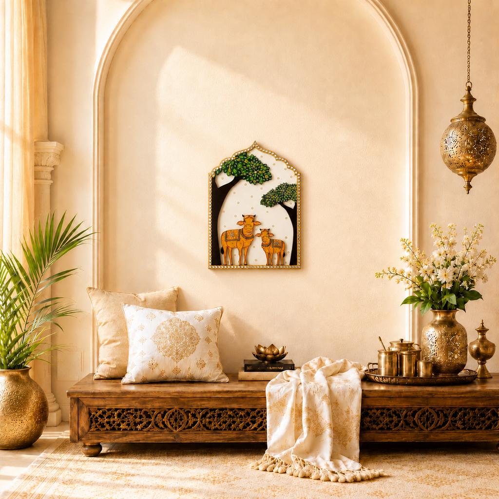 Pichwai Cow Wall Frames
