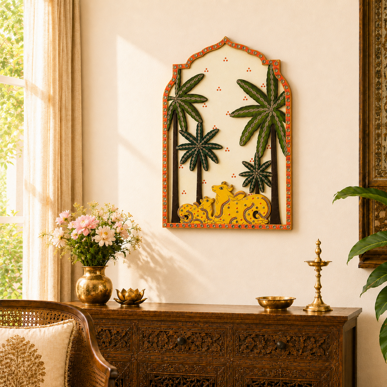 Pichwai Cow Wall Frames