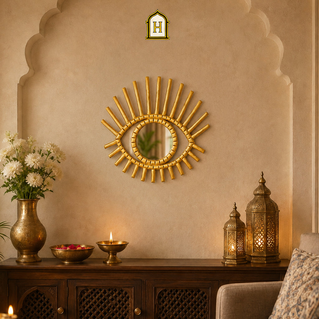 Evil Eye Mirror Wall Décor