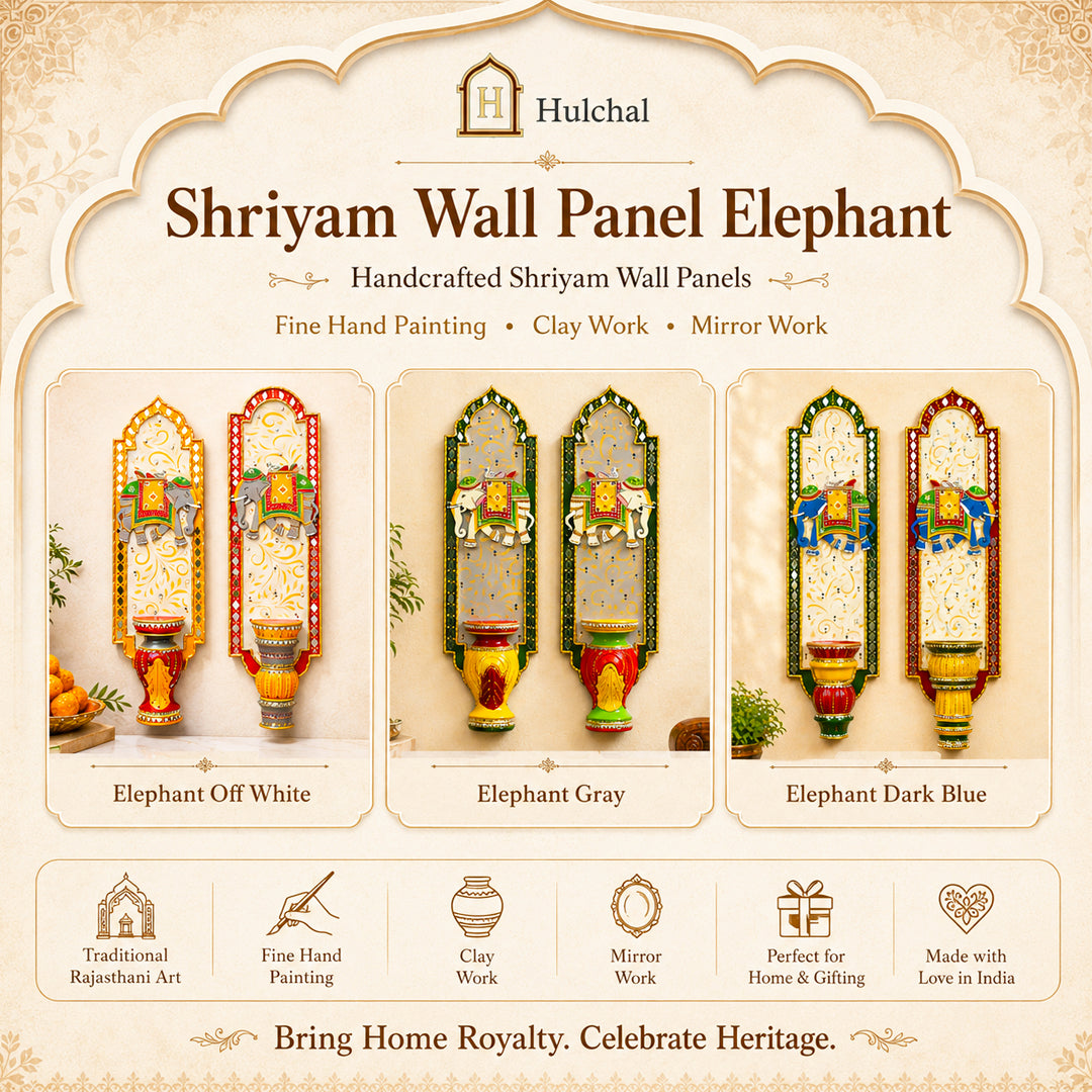 Shriyam Wall Panel Elephant