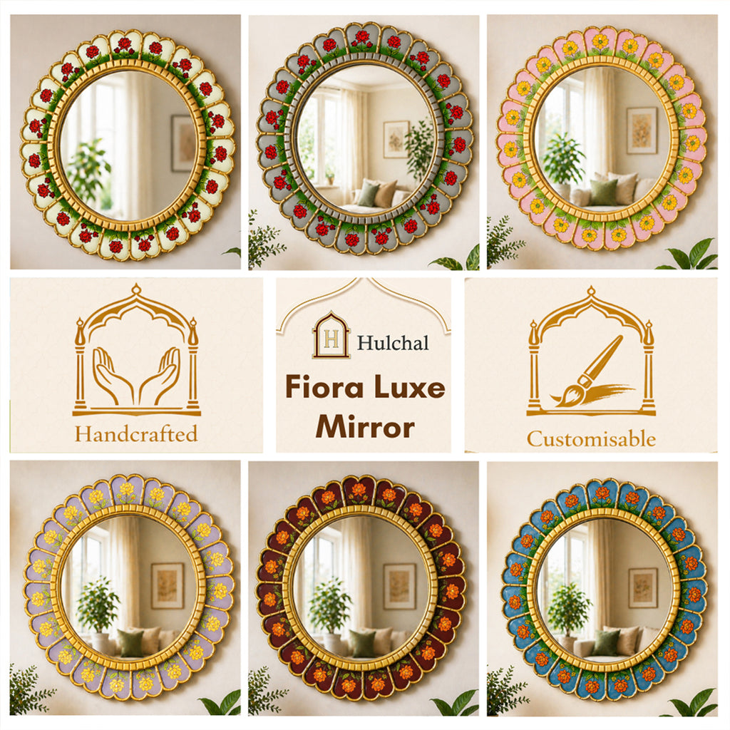 Fiora Luxe Mirror Wall Décor Collage