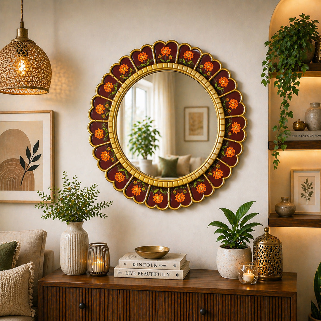 Fiora Luxe Mirror Wall Décor Ethereal