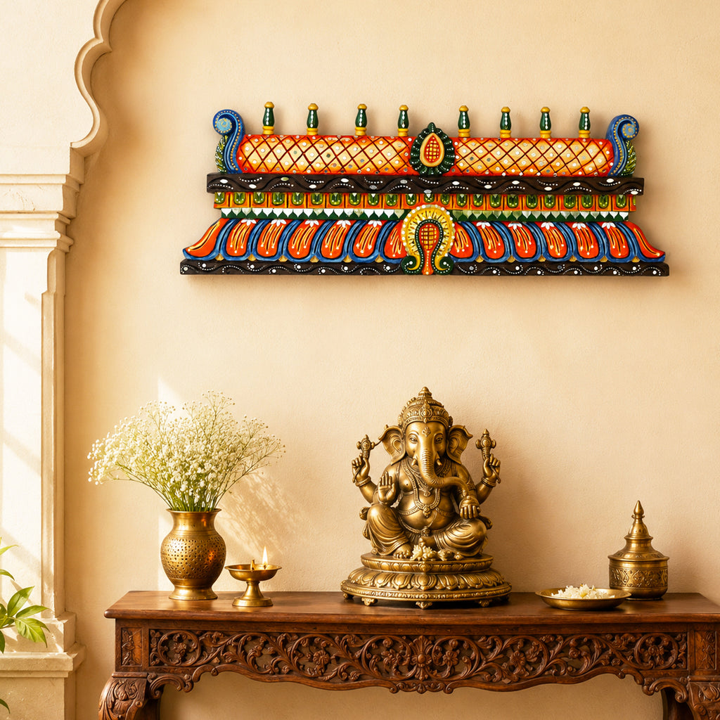 Hand Carved Gopuram 30 Inches