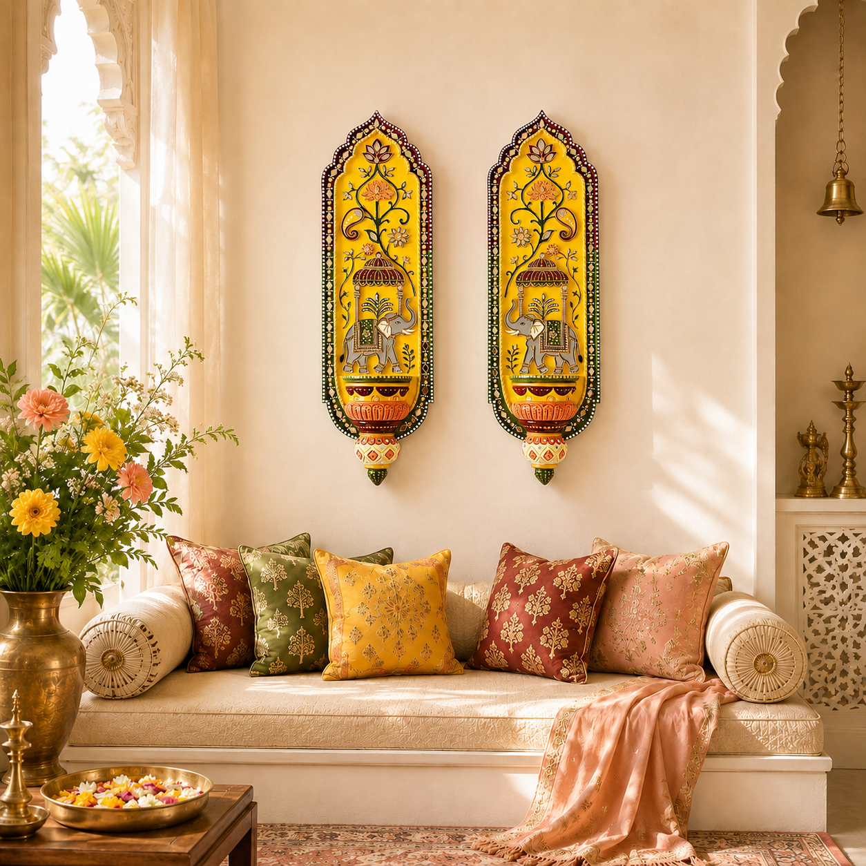 Shriyam Wall Panel Gajraj