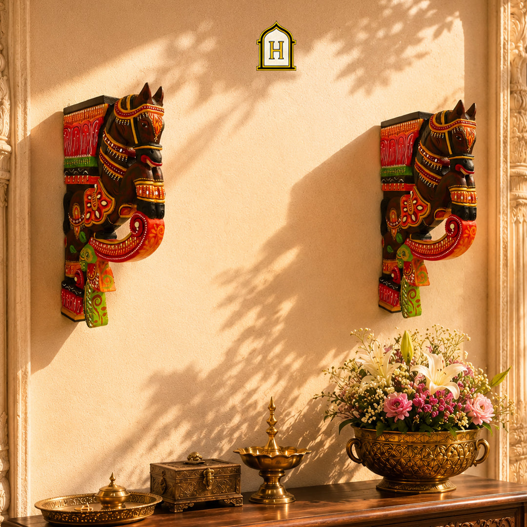 Horse Corbel Wall Bracket A