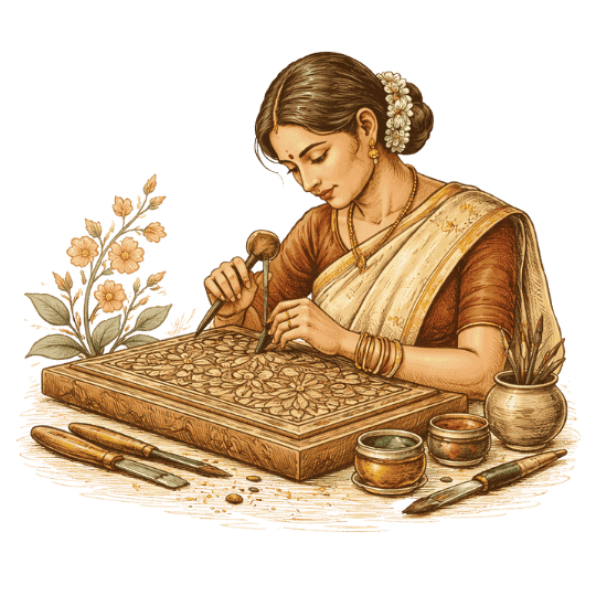 Handcrafted by Artisans