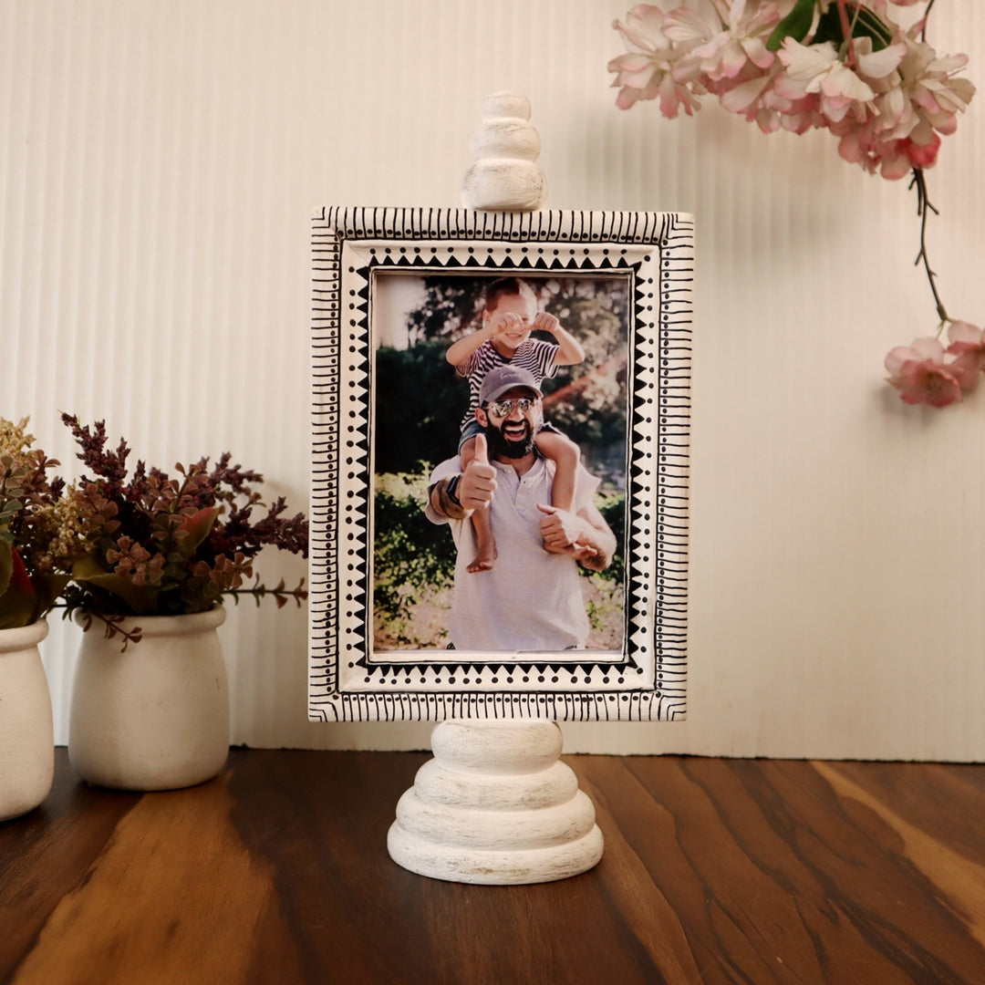 Worli Pattern Vintage Photo Frame