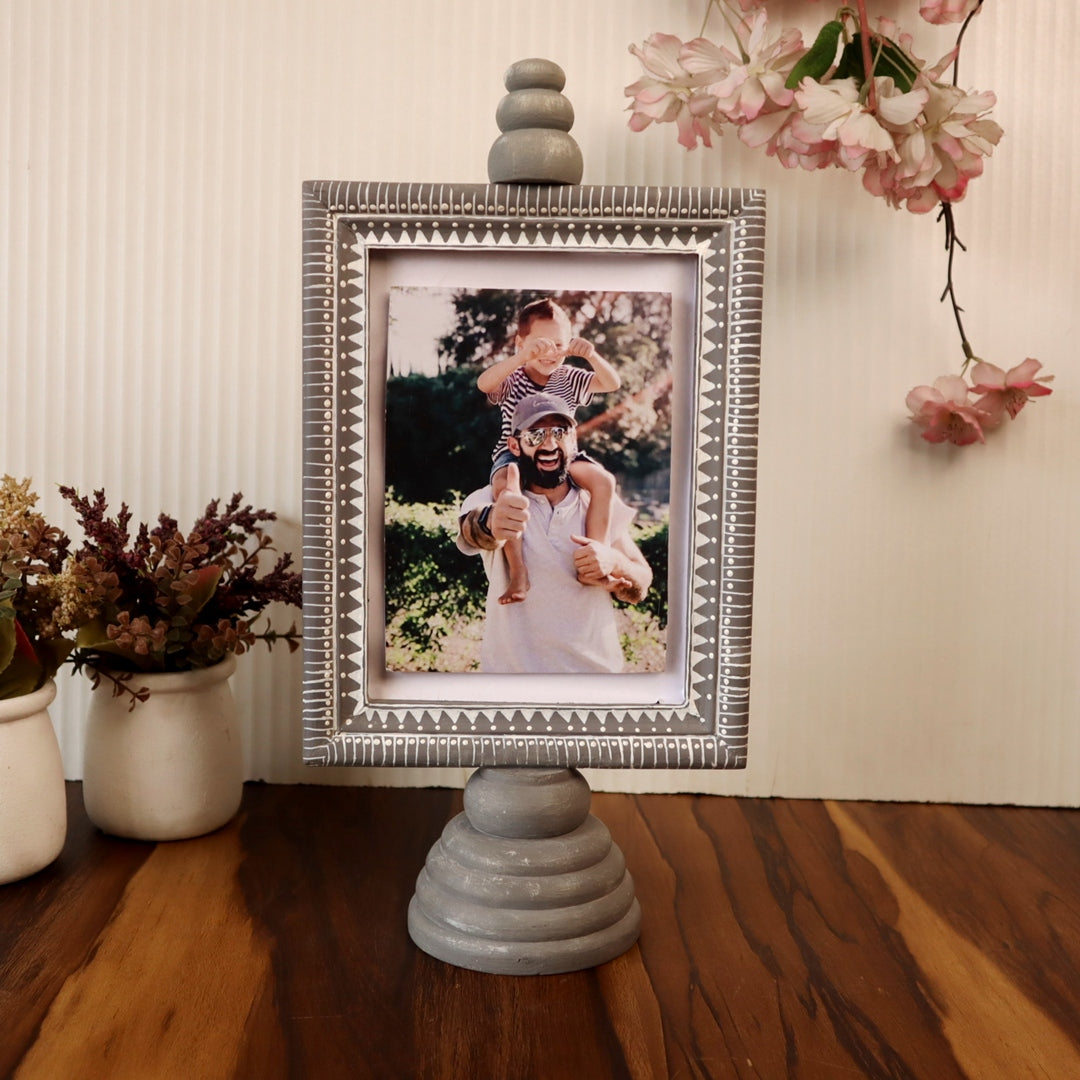 Worli Pattern Vintage Photo Frame