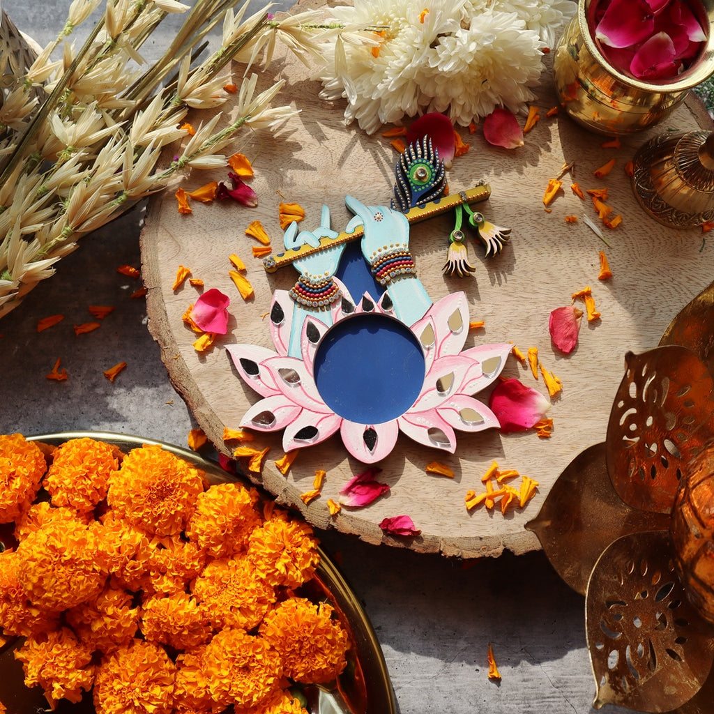 Tea Light Candle Holder Diya Murari