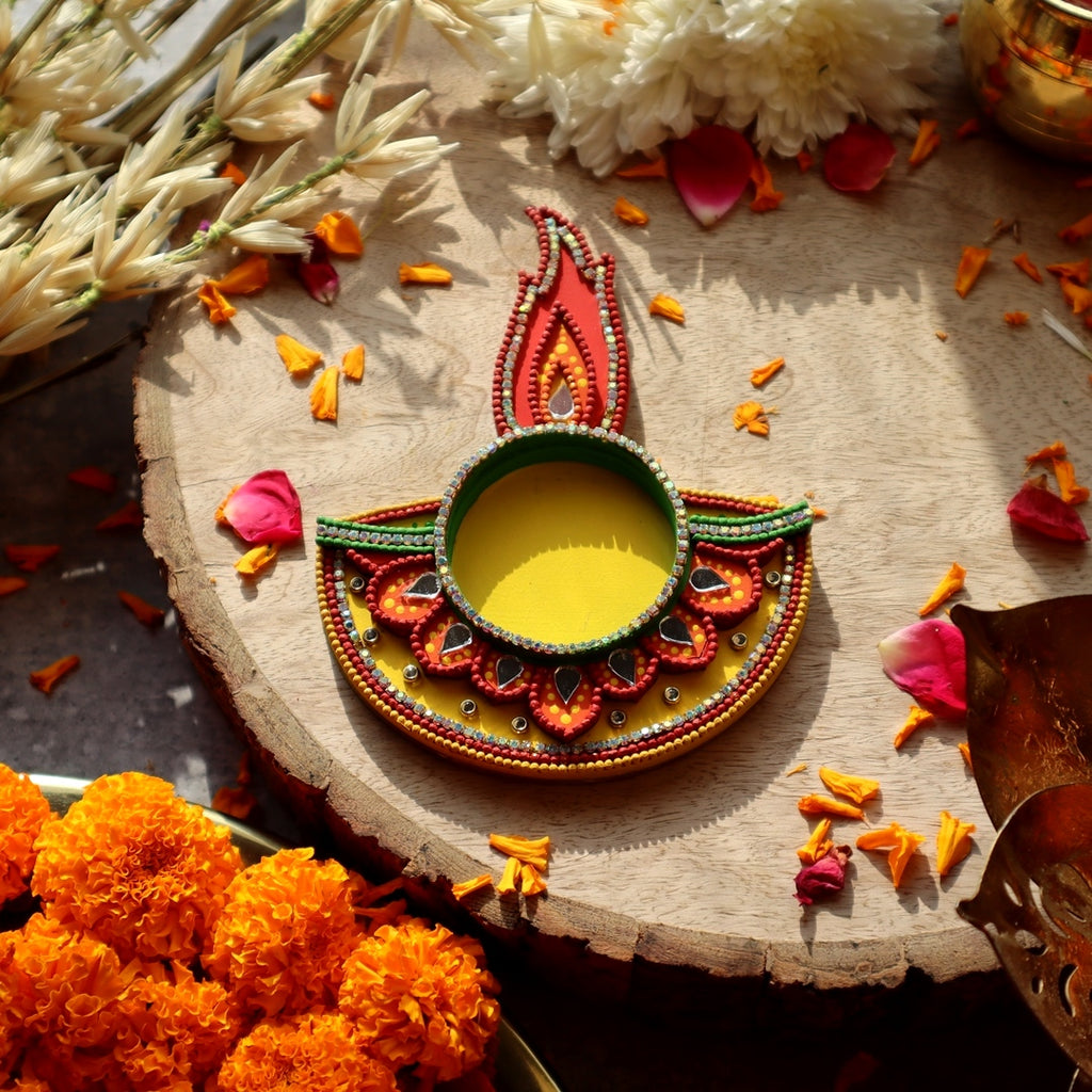 Deepak Tea Light Candle Holder Diya