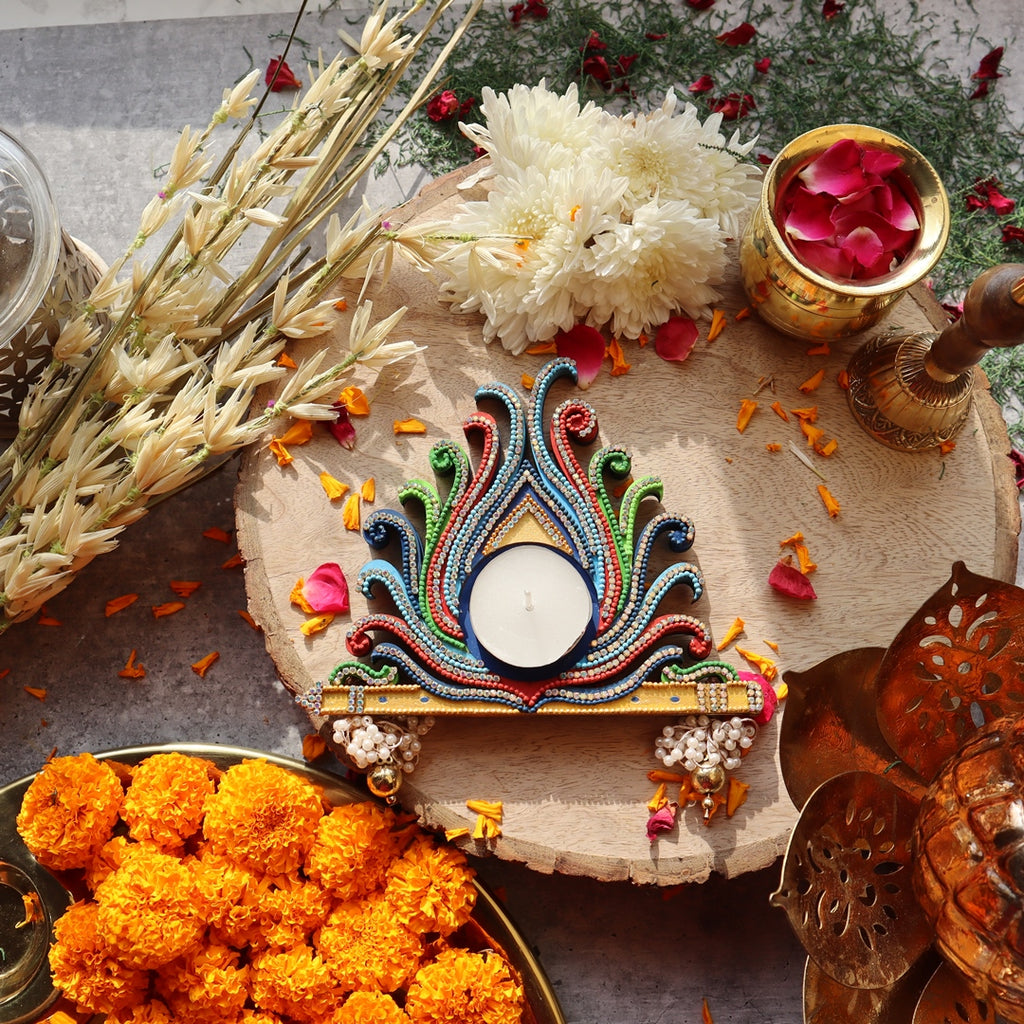 Tea Light Candle Holder Diya Venu