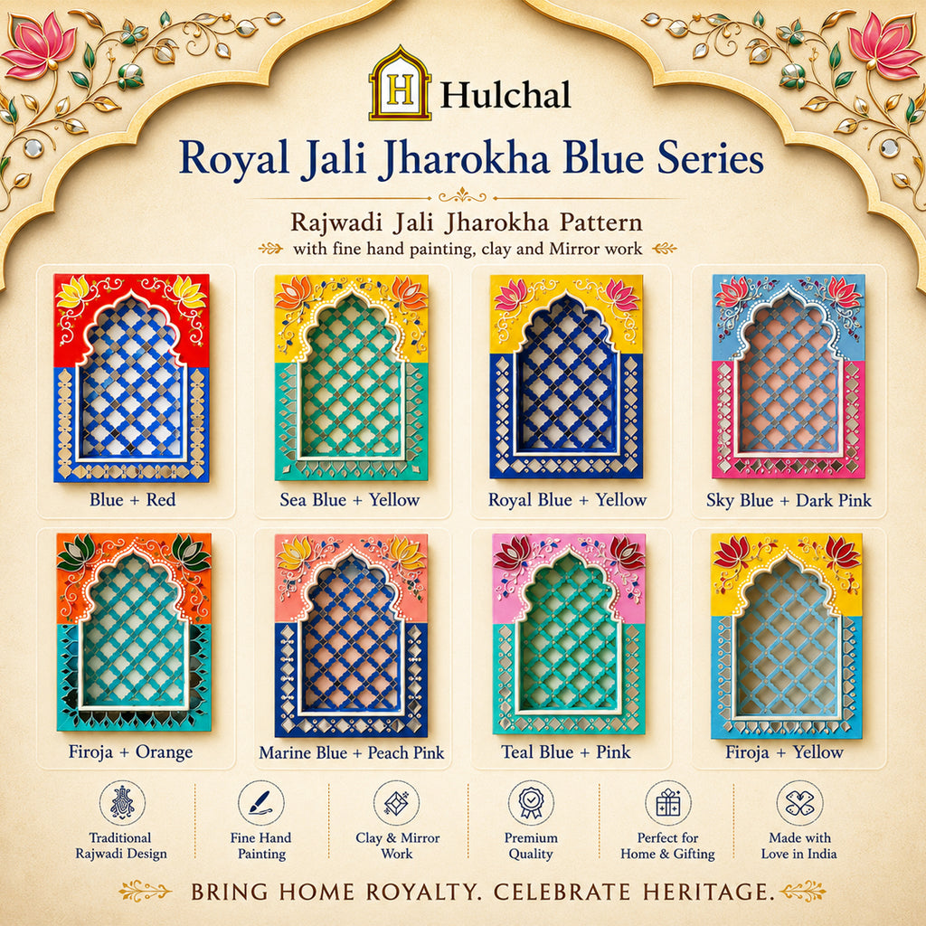 Royal Jali Jharokha Blue Series