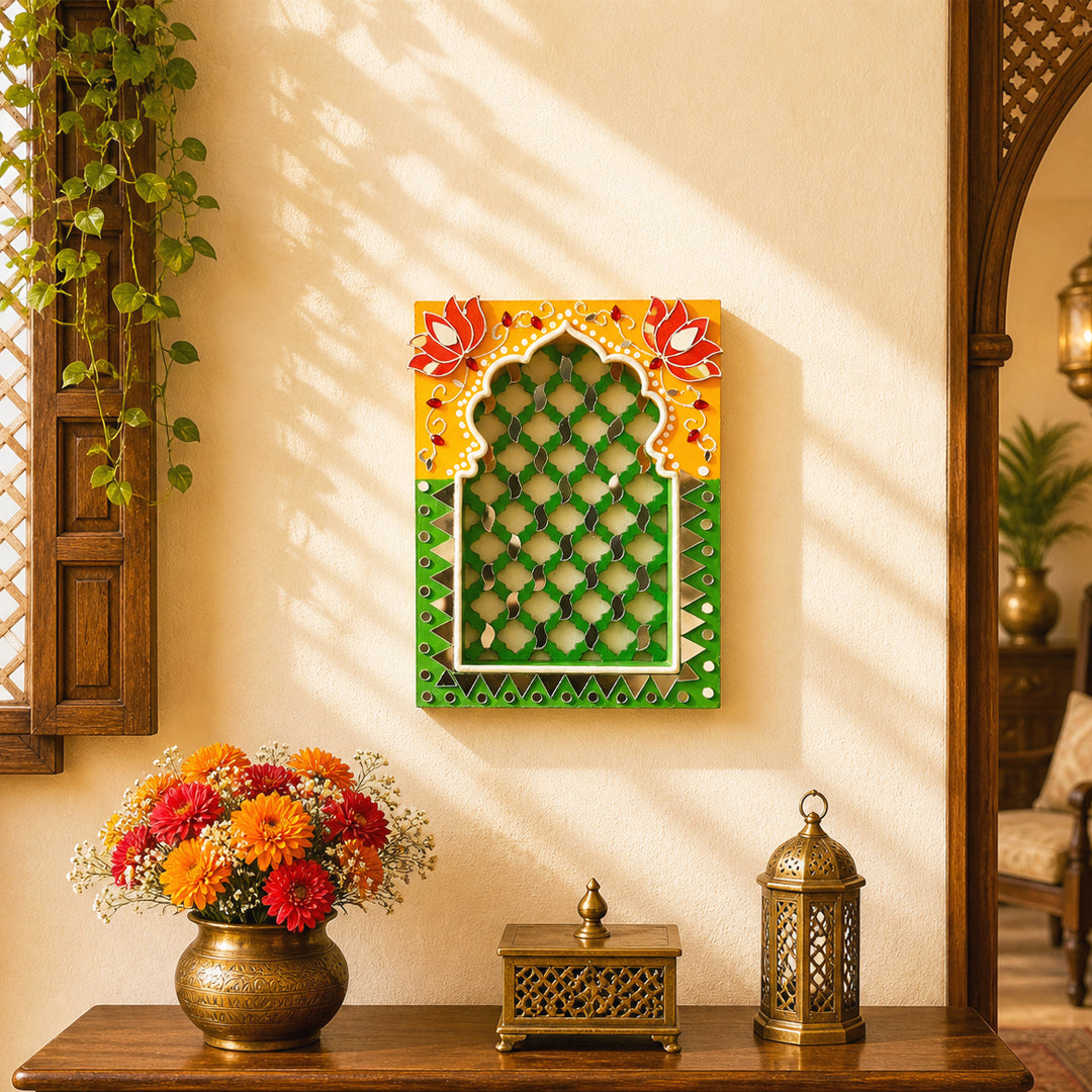 Royal Jali Jharokha Green Series