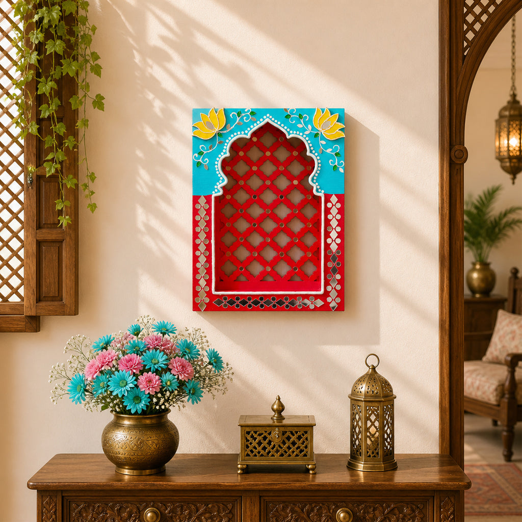 Royal Jali Jharokha Pinks & Purples Series