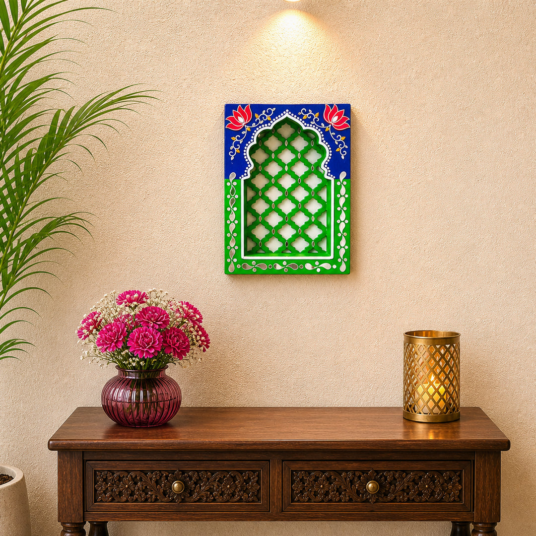 Royal Jali Jharokha Green Series