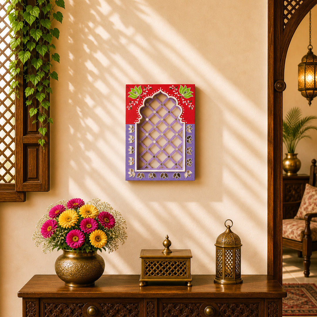 Royal Jali Jharokha Pinks & Purples Series