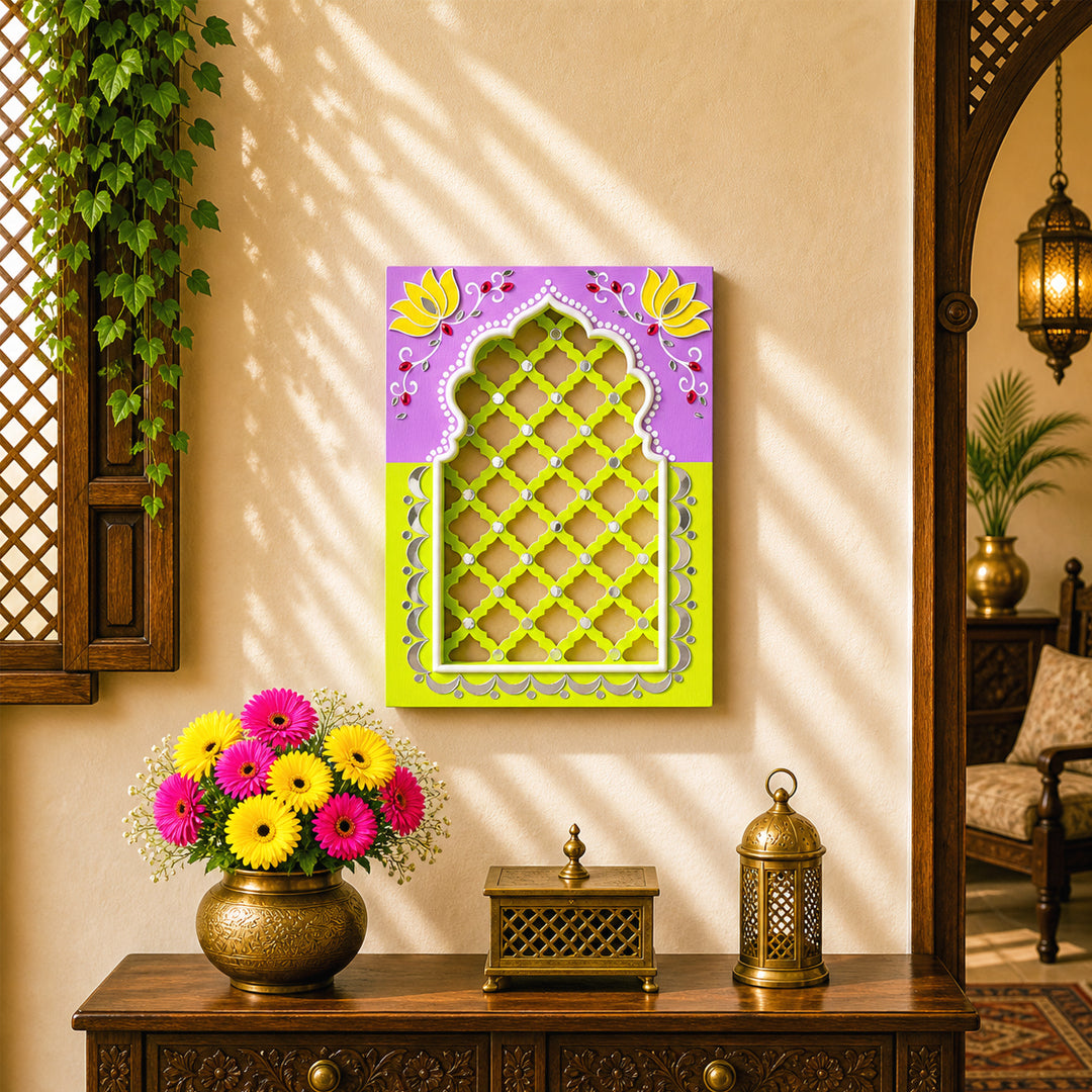 Royal Jali Jharokha Green Series