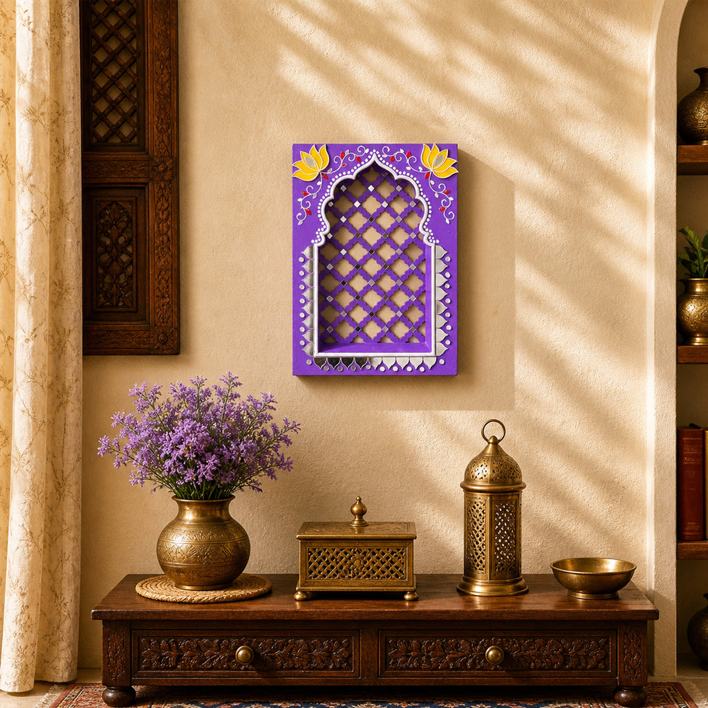 Royal Jali Jharokha Single Warm Colors Series