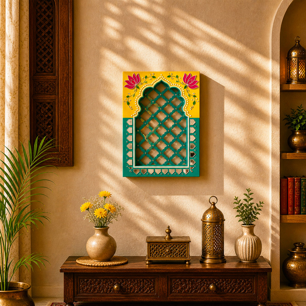 Royal Jali Jharokha Green Series