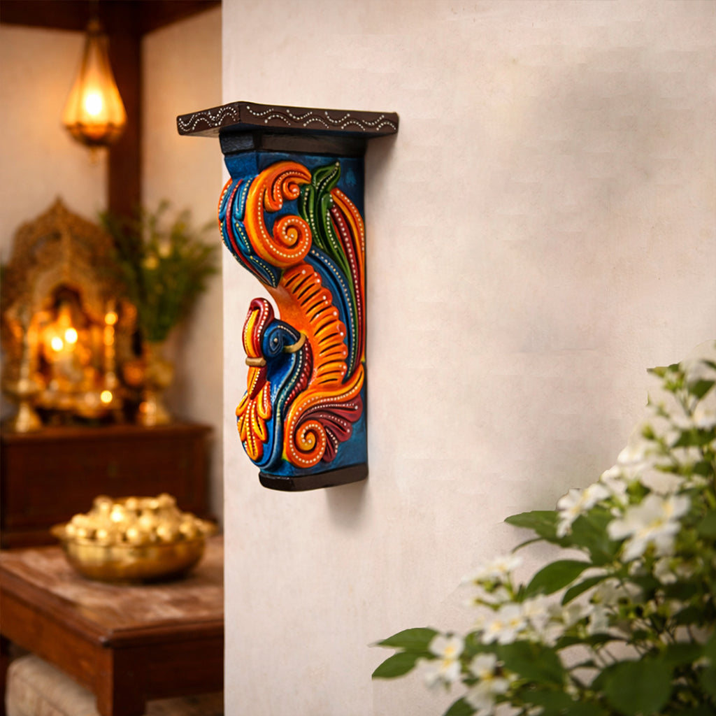 MehPriya Peacock Corbel Bracket
