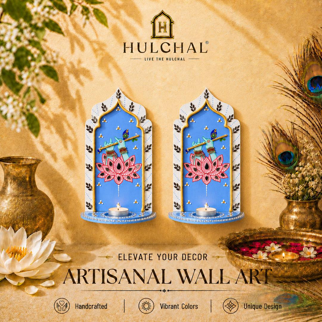Muralidhar Jharokha T Light Holder