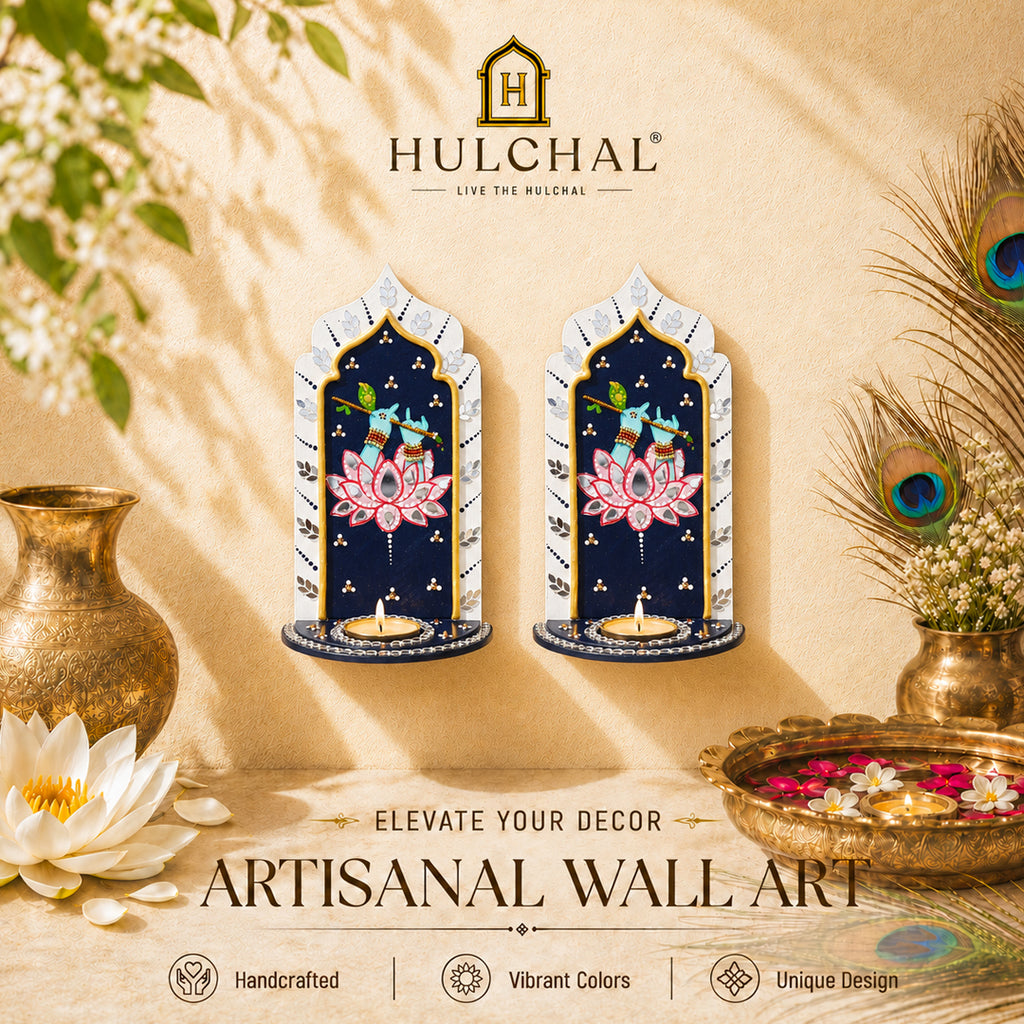 Muralidhar Jharokha T Light Holder