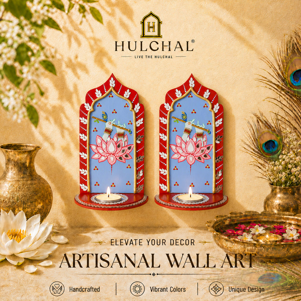 Muralidhar Jharokha T Light Holder
