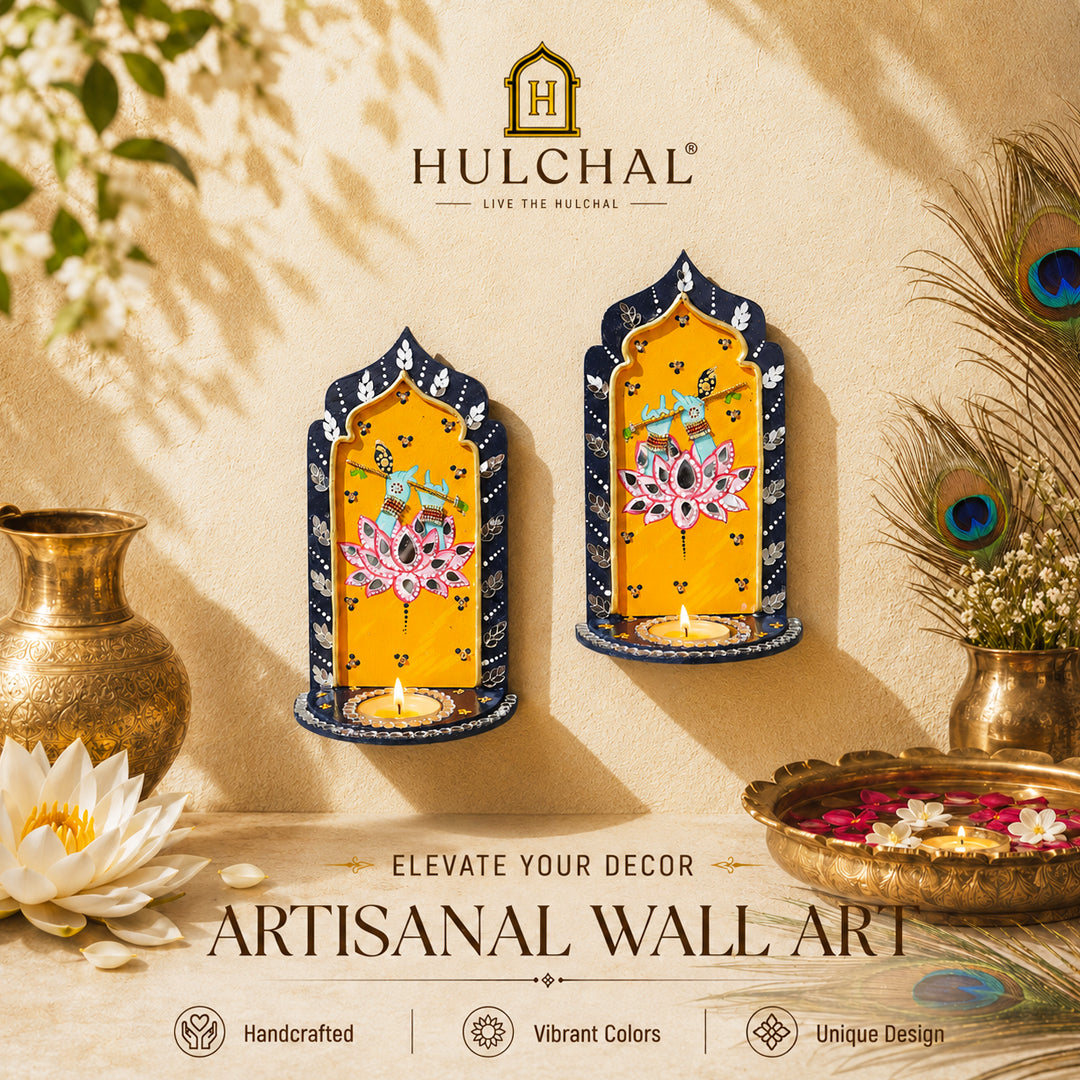 Muralidhar Jharokha T Light Holder