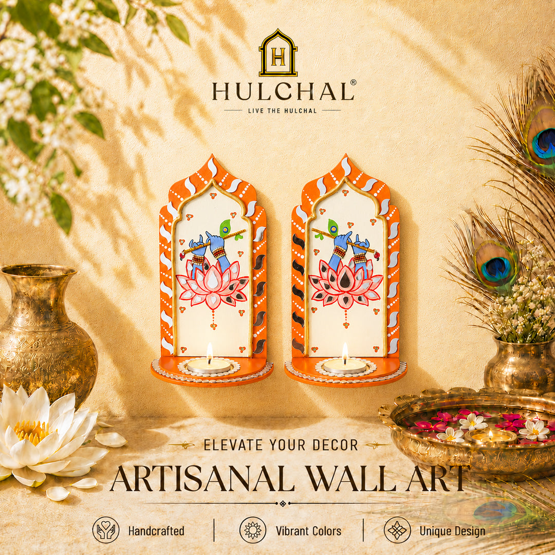 Muralidhar Jharokha T Light Holder