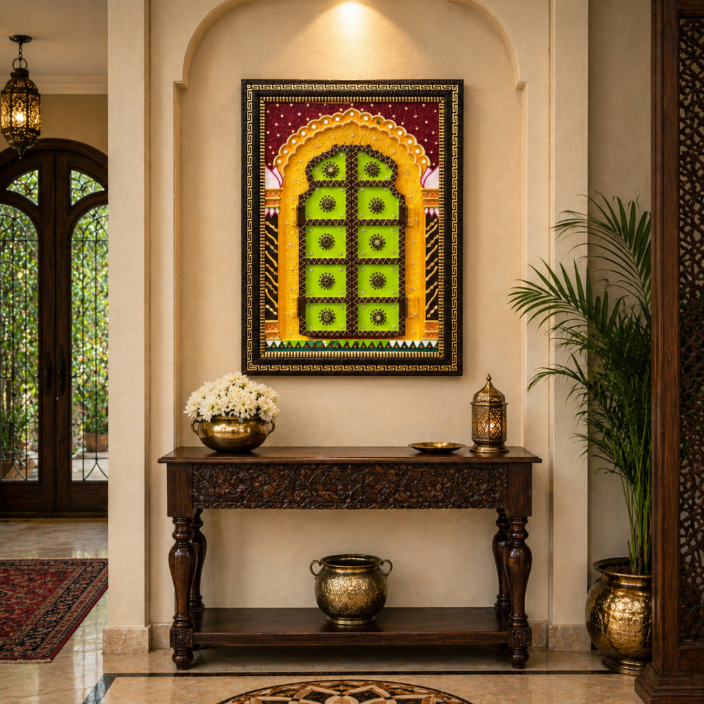 Mewari Jharokha – Regal Contrast Edition - D