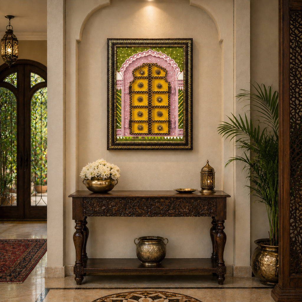 Mewari Jharokha – Regal Contrast Edition - D Elegance