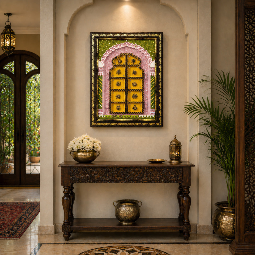 Mewari Jharokha – Regal Contrast Edition - D Elegance