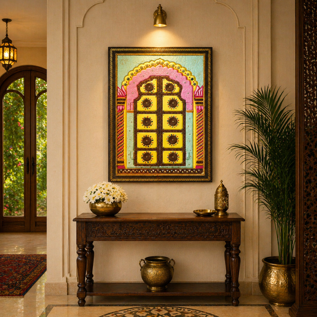 Mewari Jharokha – Regal Contrast Edition - D Premium