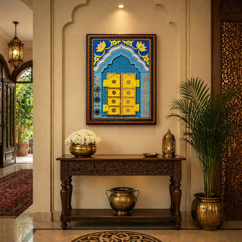 Mewari Jharokha – Vibrant Heritage Edit Luxury