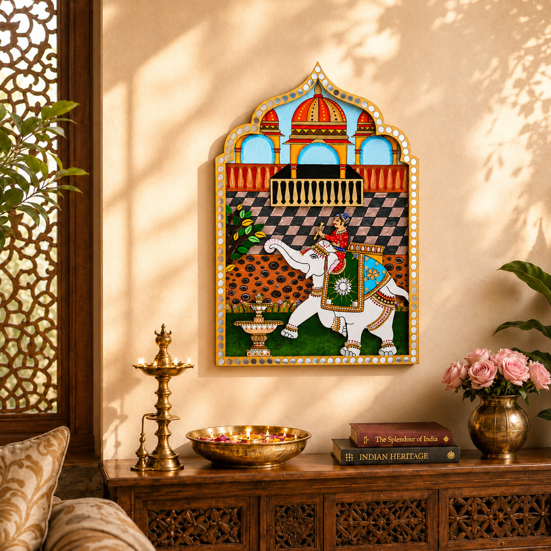 Royal Procession Pichwai Wall Frames