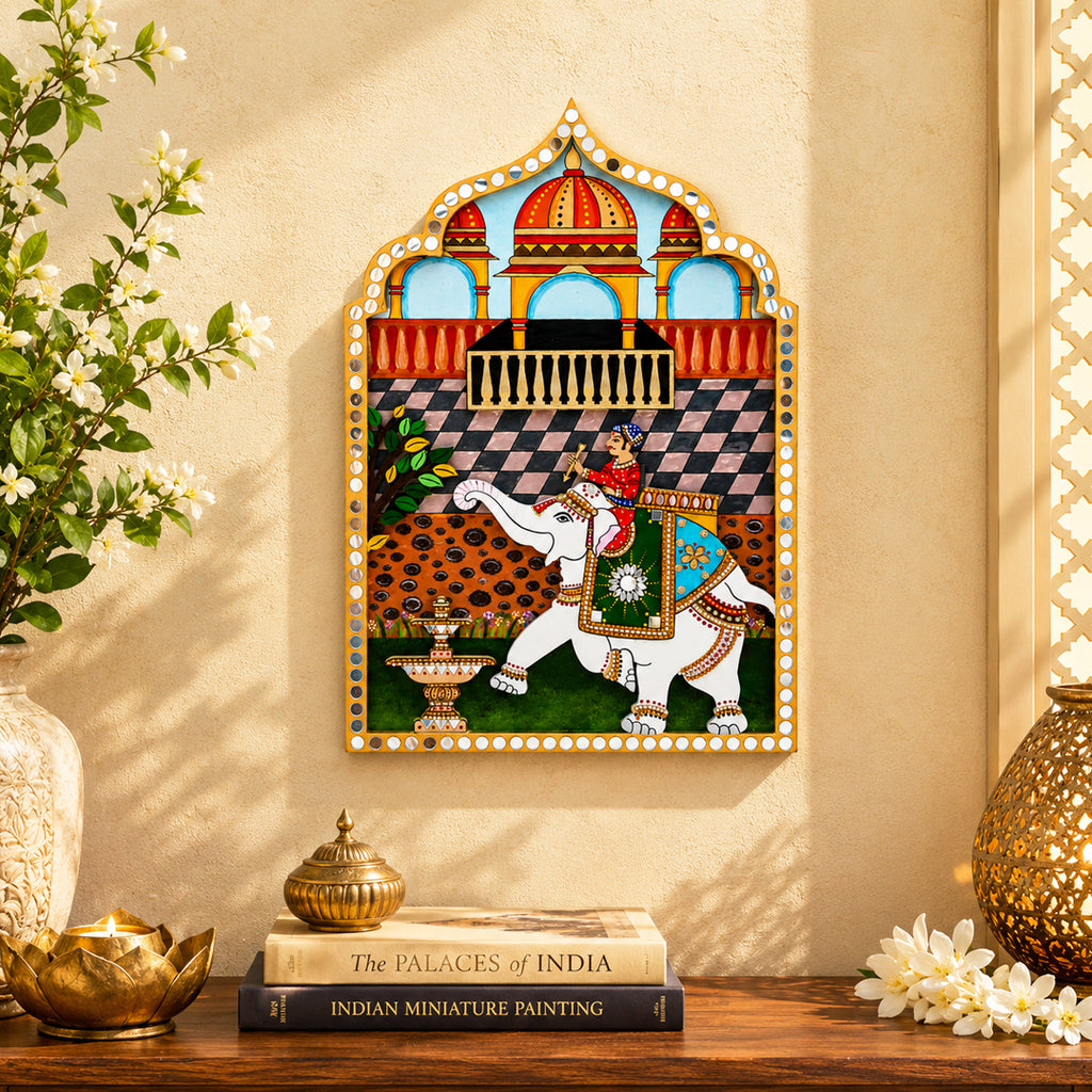 Royal Procession Pichwai Wall Frames