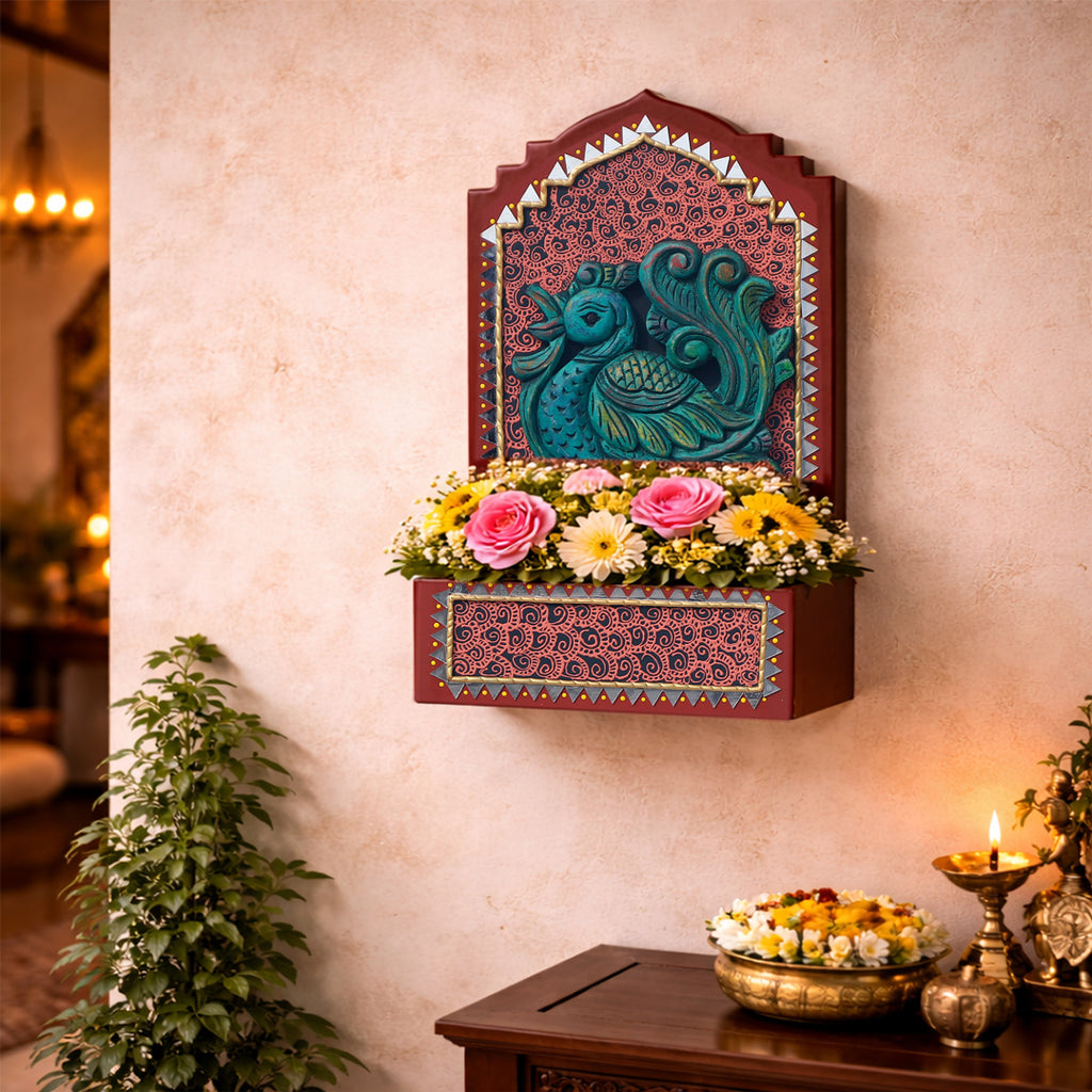 Peacock Planter A Signature Styling Shot