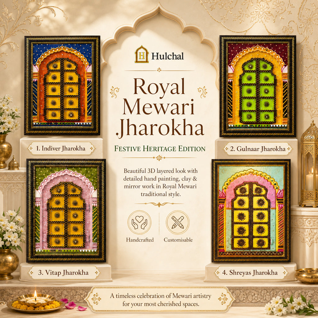 Royal Mewari Jharokha – Festive Heritage Edition