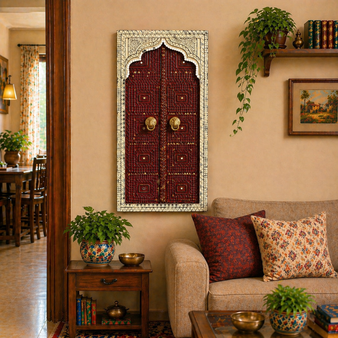 Rajdwar Jharokha Frame Brown