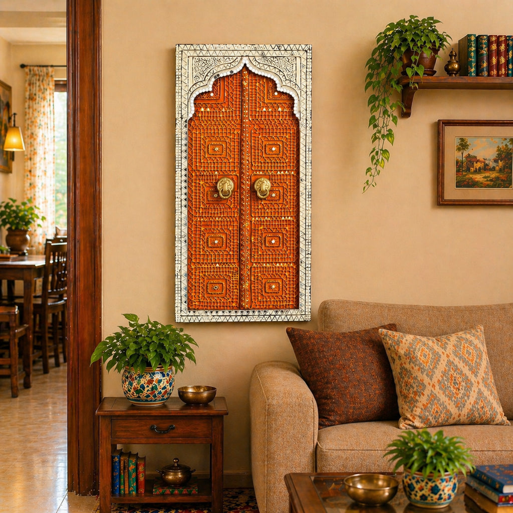 Rajdwar Jharokha Frame Orange