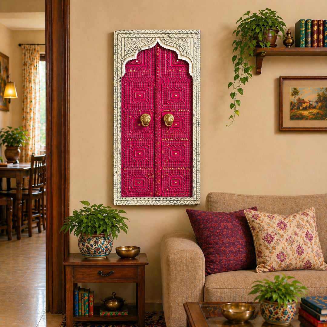 Rajdwar Jharokha Frame Pink