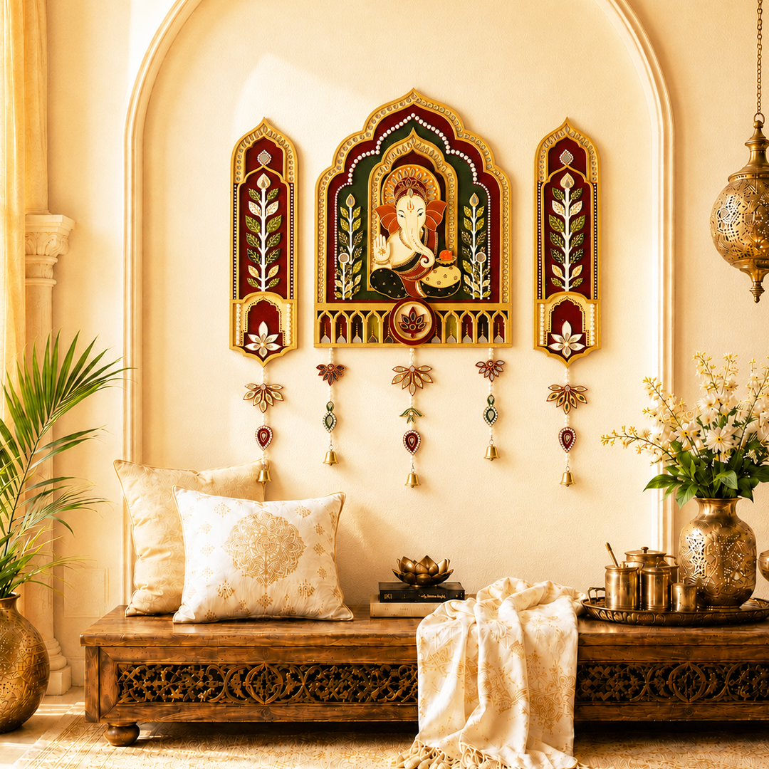 Shri GanPati Bappa Wall Set